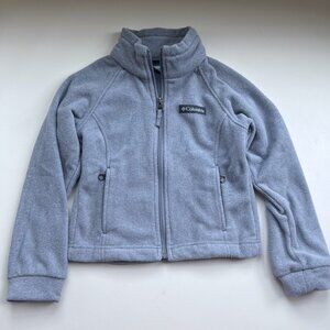 Columbia Gray Fleece Jacket XXS (4-5)